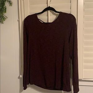 AEO Scoop Back Sweater